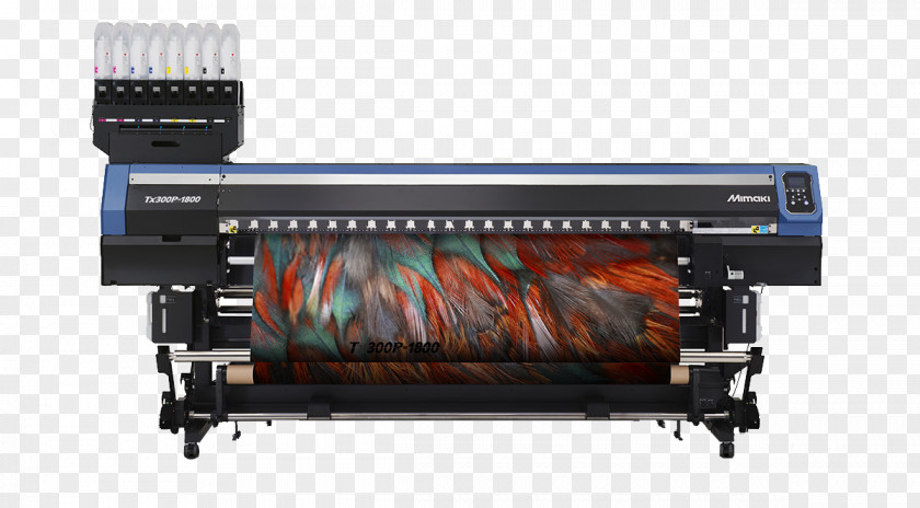 Printer Inkjet Printing Dye-sublimation Digital Textile PNG