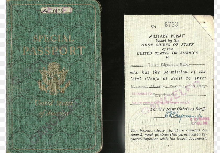 Formal Passport Identity Document PNG