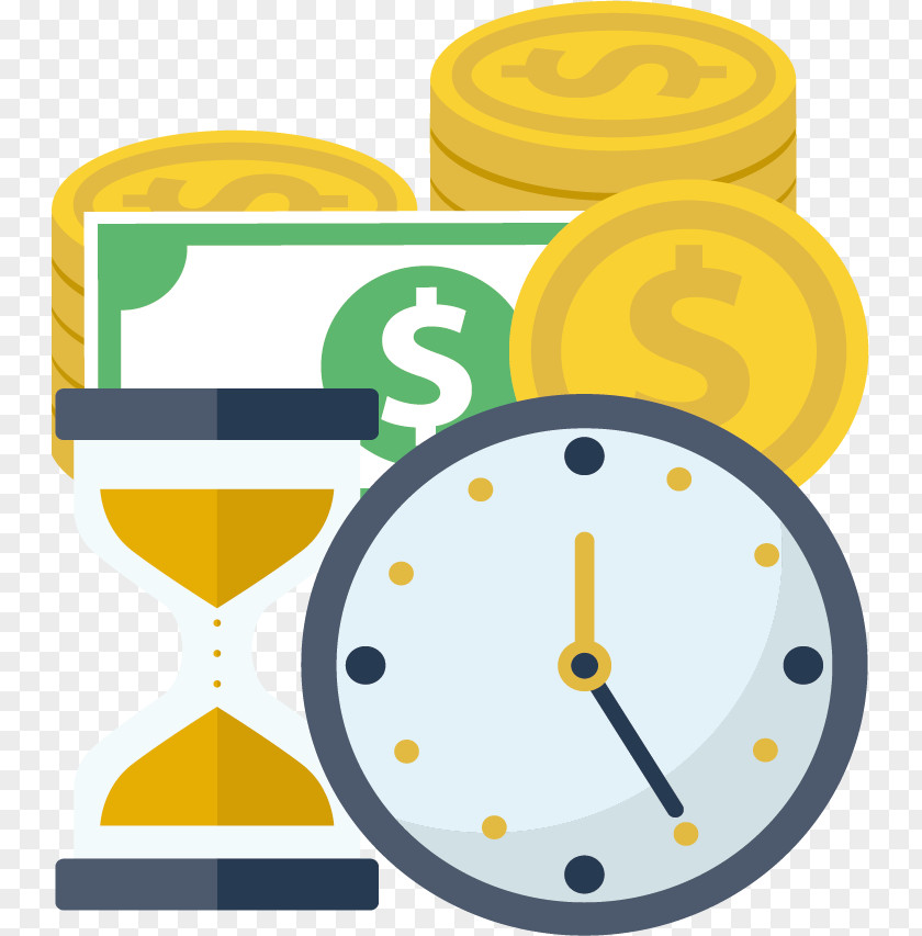 Hourglass Clock Time Value Of Money Investment PNG