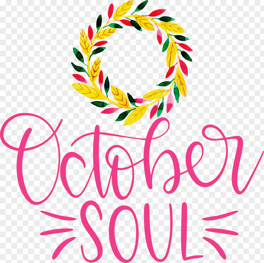 October Soul October PNG