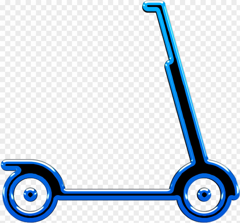 Transport Icon Foot Lines PNG