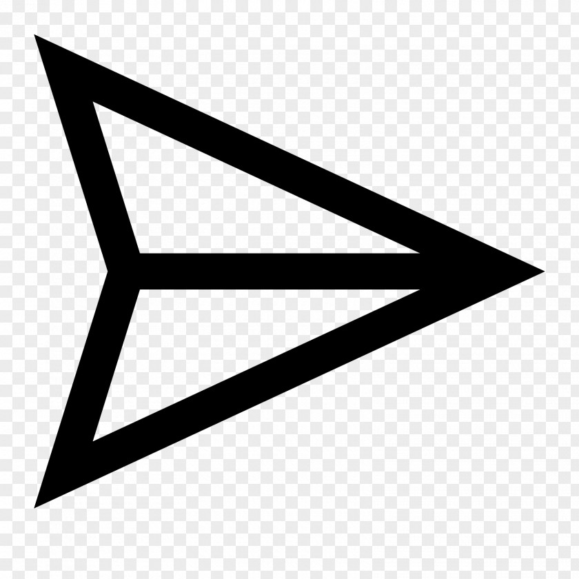 Triangle Email Symbol Download PNG