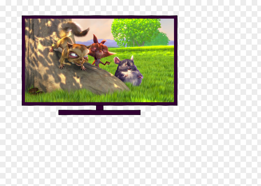 Watching Tv YouTube Animation Blender VLC Media Player PNG