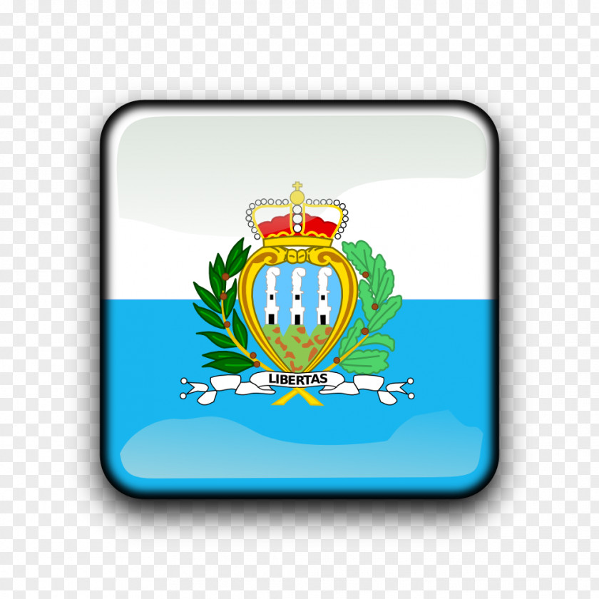 Flag Of San Marino SMtv Baden PNG