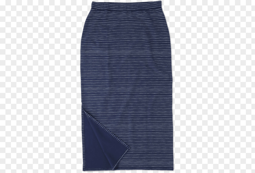Paint Stripes Cobalt Blue Waist Dress PNG