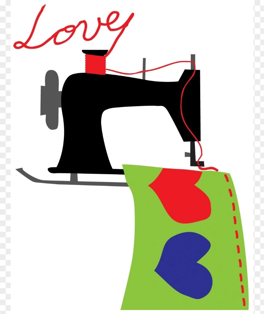 Sewing Machines Drawing Textile Image PNG