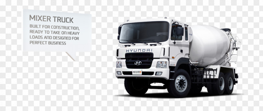 Concrete Truck Hyundai Motor Company Car Tank PNG