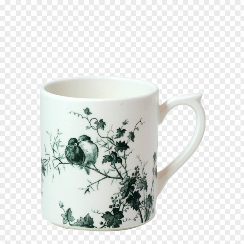 Mug Coffee Cup Gien Saucer Tableware PNG