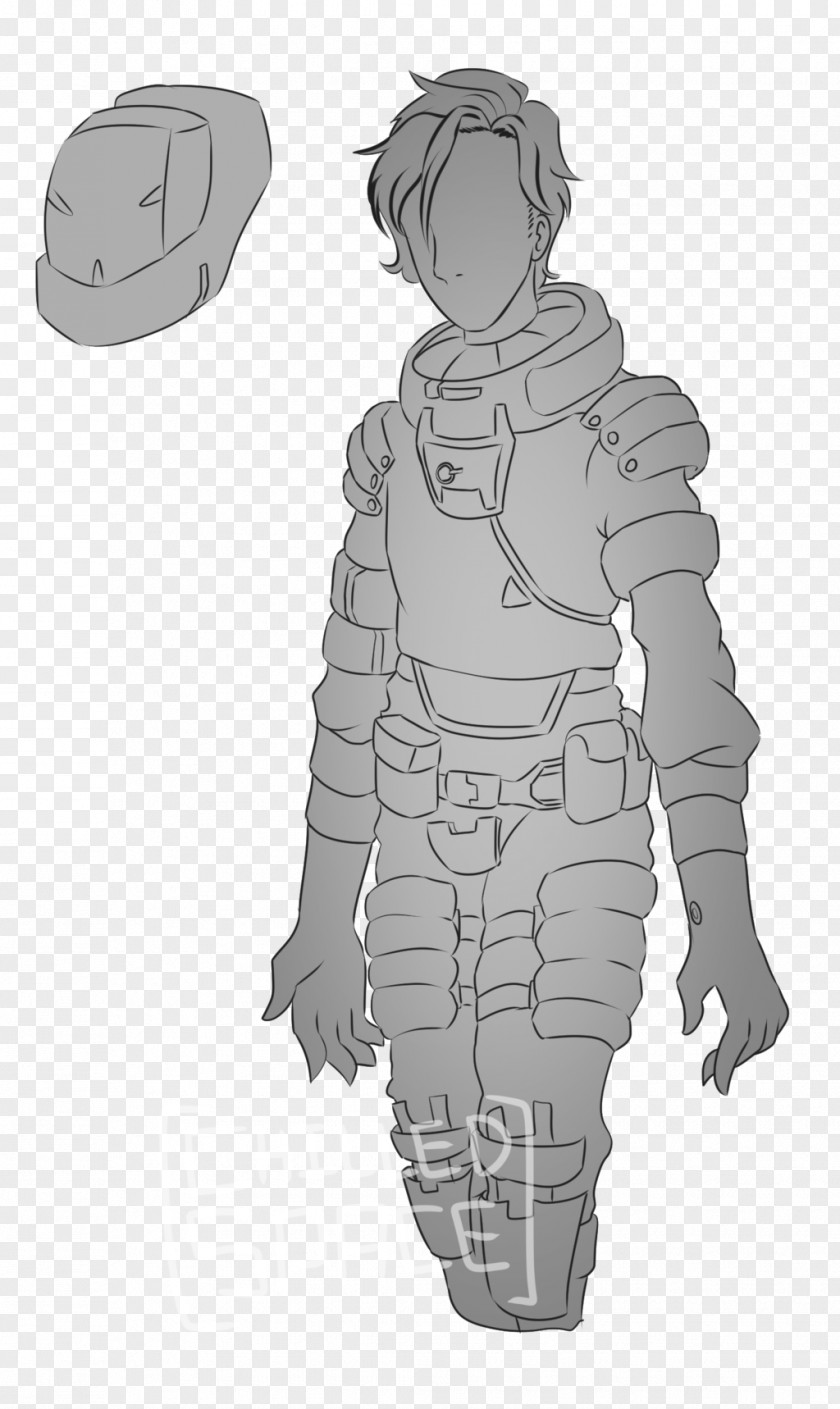 Space Suit Visual Arts Line Art Sketch PNG