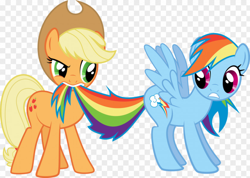 Applejack And The Knuckles Rainbow Dash Rarity My Little Pony PNG