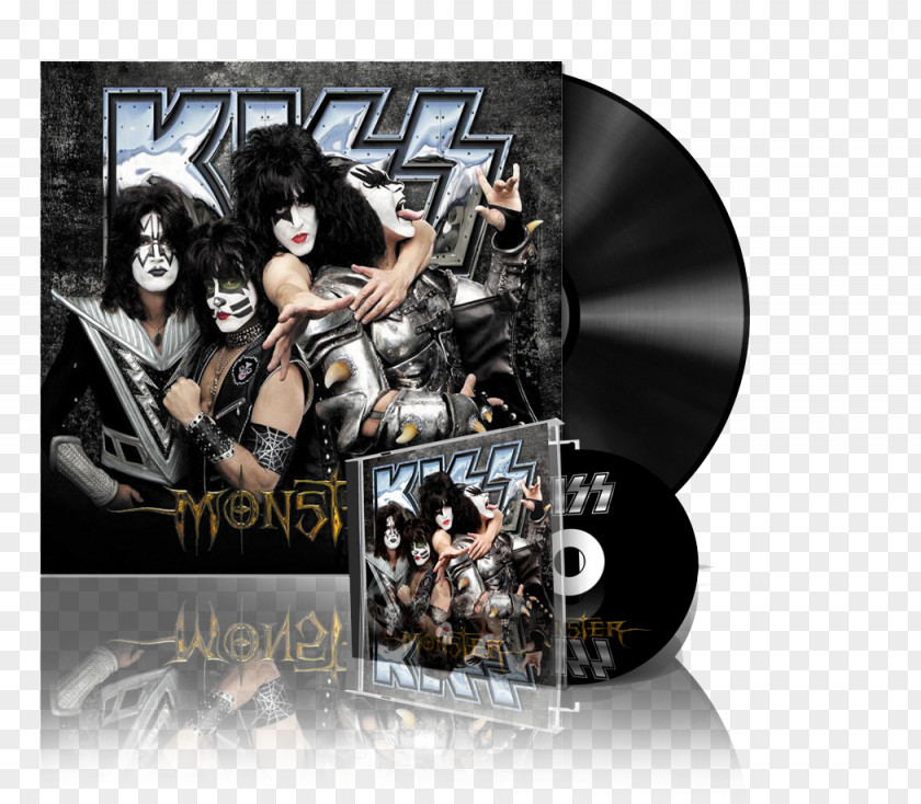 Monster Kiss LP Record Phonograph Destroyer PNG
