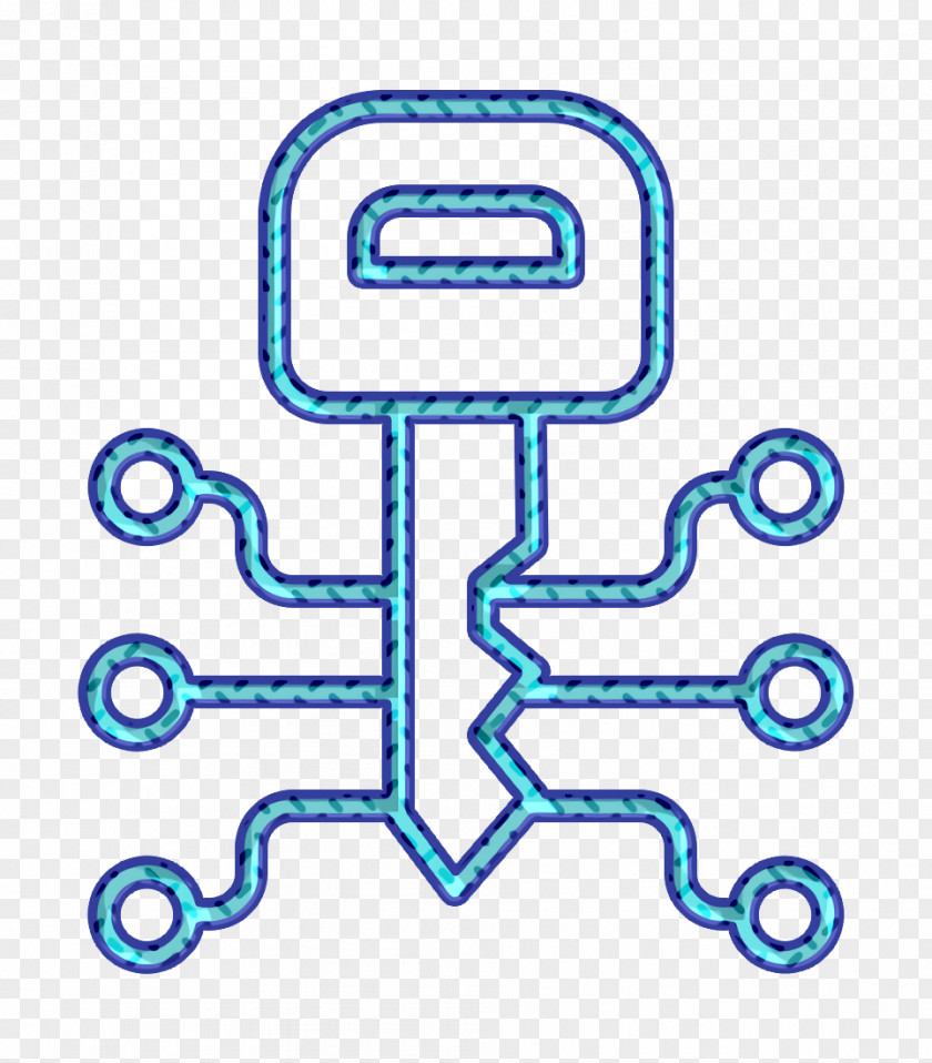 Password Icon Key Cyber PNG