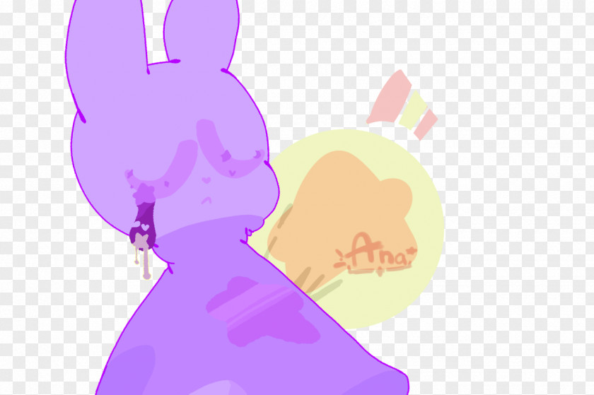 Rabbit Digital Art Drawing PNG