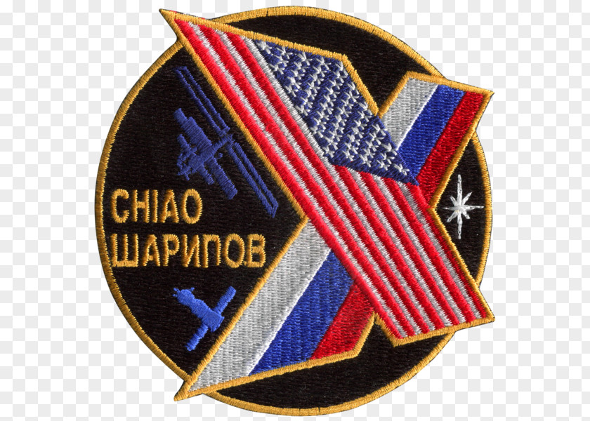 United Flight 191 International Space Station Expedition 10 Outer Mission Patch Astronaut PNG