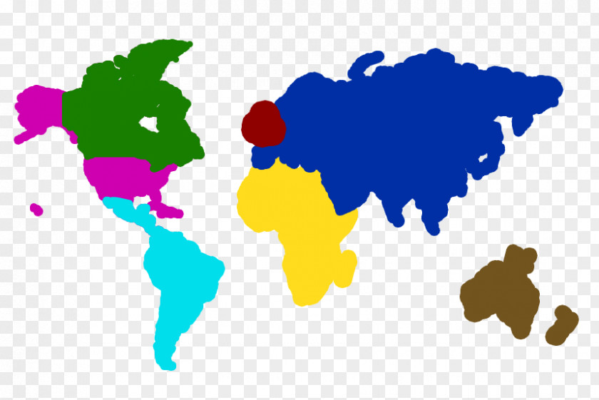 World Map Globe Old PNG