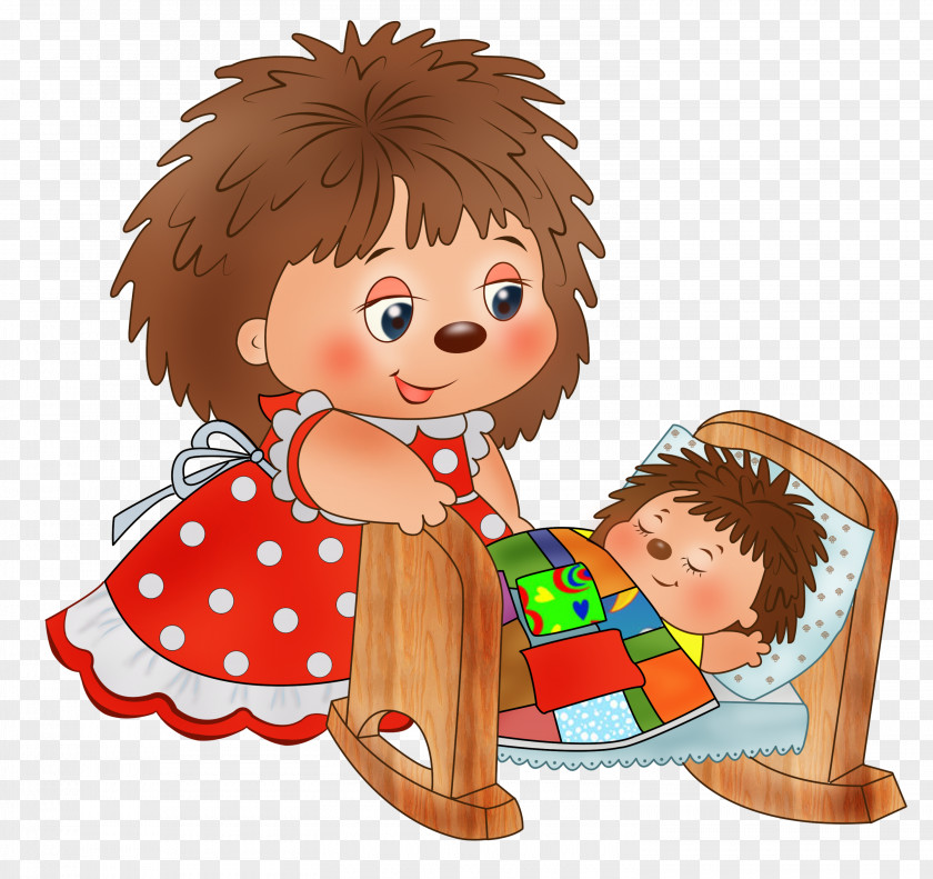 Baby Game Clip ArtCartoon Hedgehog Mother And PNG