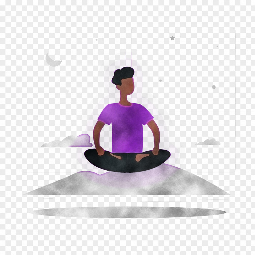 Yoga Mat Sitting PNG