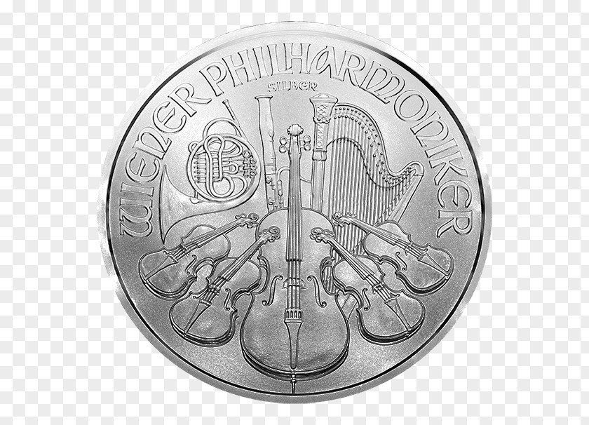 Coin Silver Austrian Vienna Philharmonic PNG