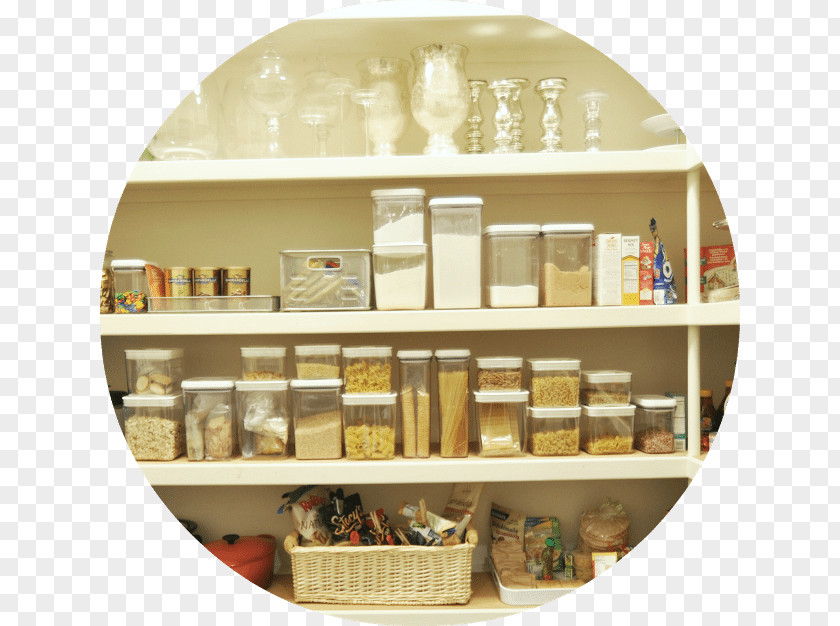 Kitchen Shelf Pantry Container Wall PNG