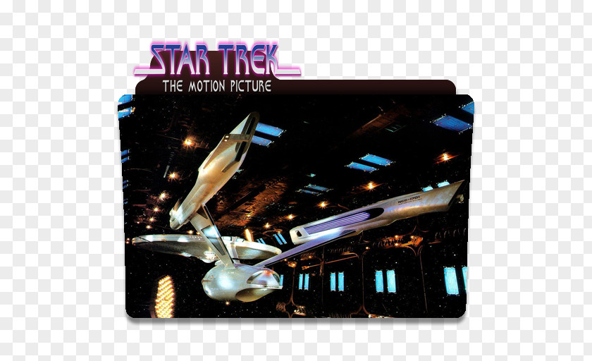 Motion Poster Starship Enterprise Star Trek Film Stock Photography PNG