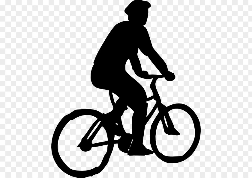 Rad Cliparts Bicycle Cycling Silhouette Clip Art PNG