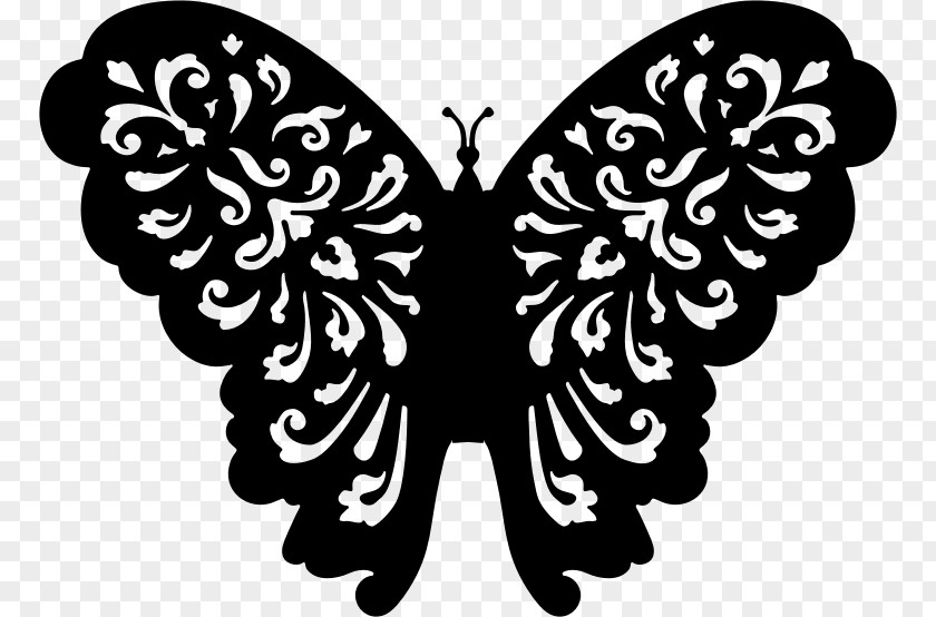 Red Butterfly Insect Clip Art PNG