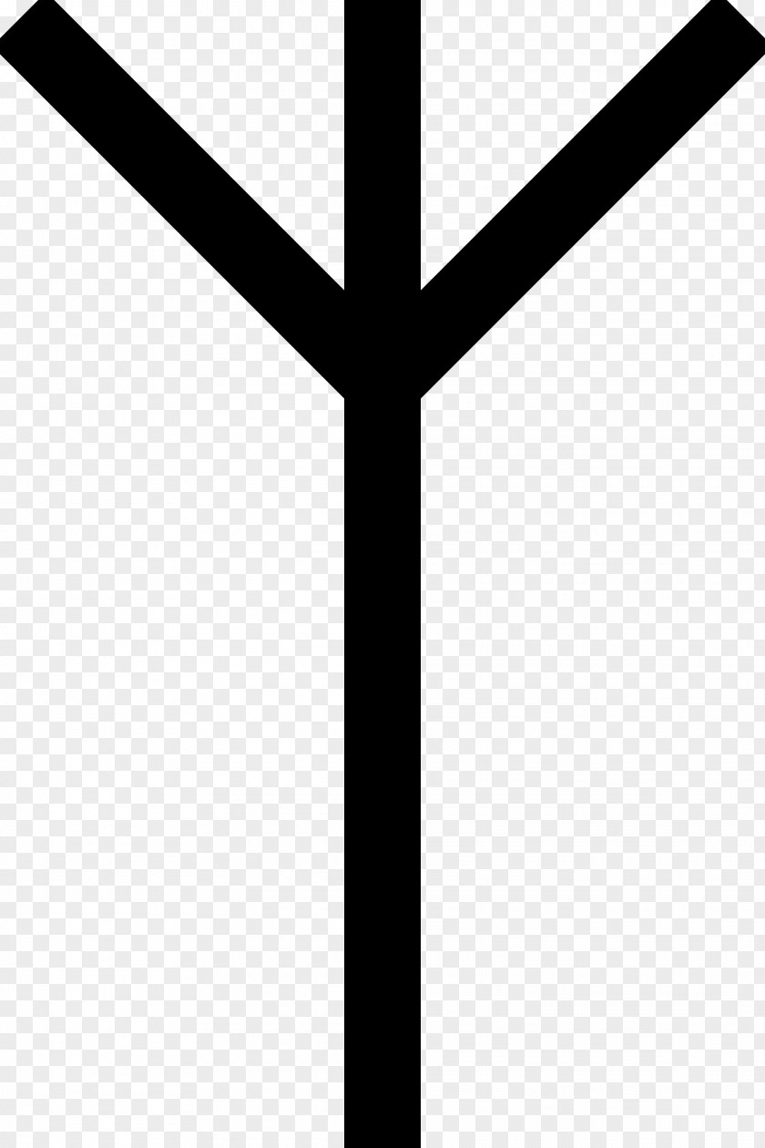 Symbol Algiz Runes Elder Futhark Rune Poems PNG