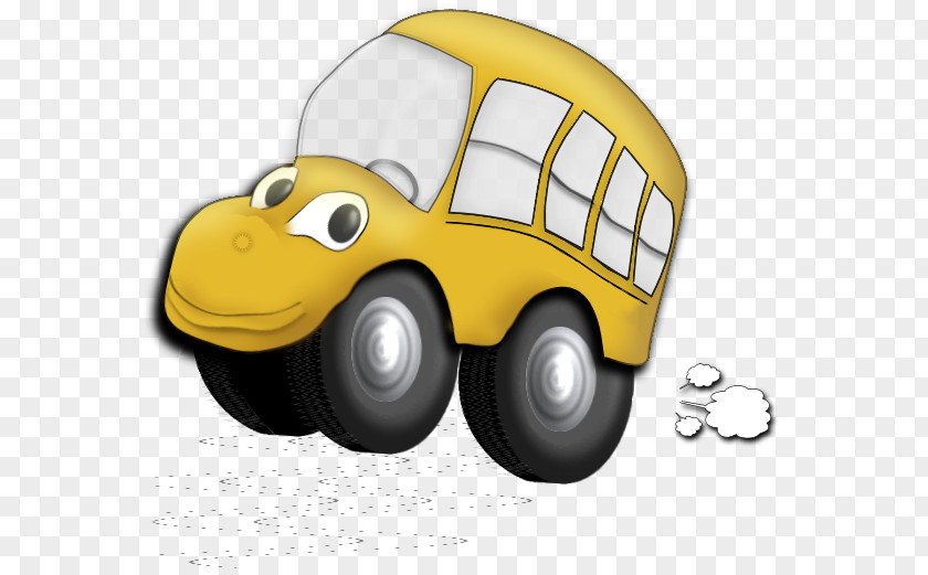 Bus Motor Vehicle Cartoon Animated Film PNG
