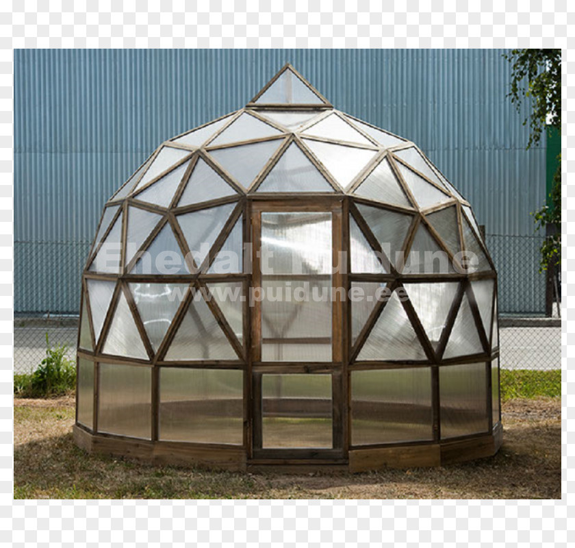 Geodesic Dome Greenhouse Landscaping PNG