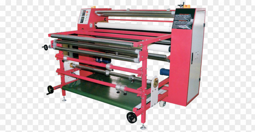 Maquina Machine Heat Press Paper Calender PNG
