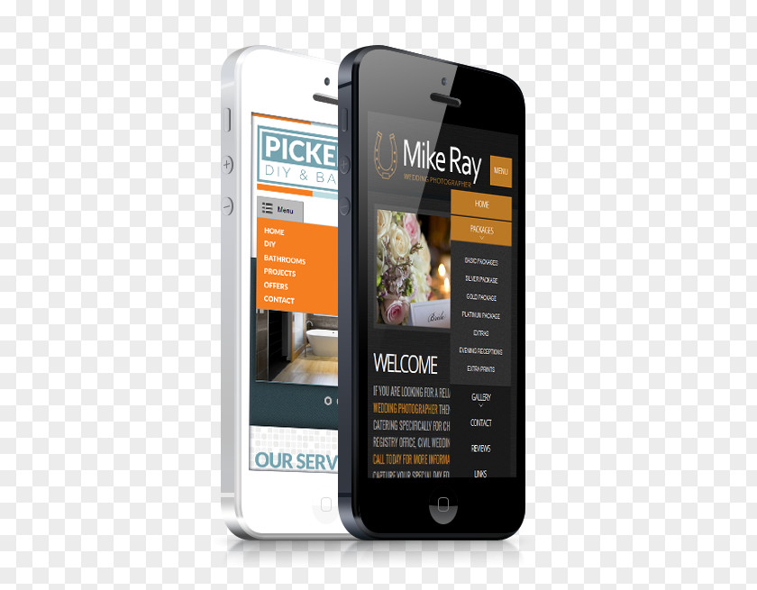 Smartphone Feature Phone Responsive Web Design Development Net Intelect Website Agency PNG