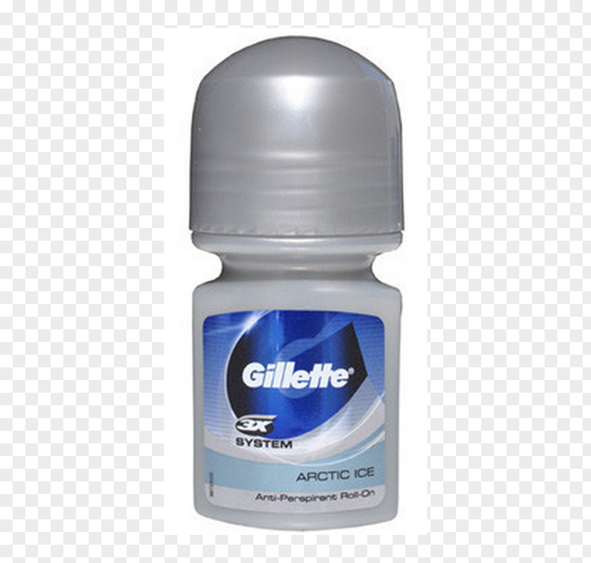 Arctic Ice Deodorant Cobalt Blue Gillette Shower Gel PNG