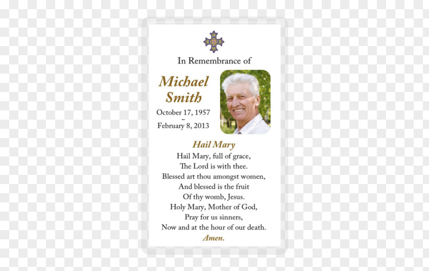 Death Anniversary In Memoriam Card Memorial Funeral Obituary PNG