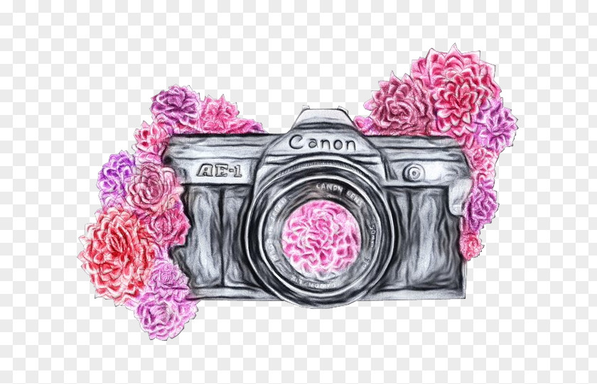 Drawing Magenta Pink Camera Digital Cameras & Optics Boombox PNG