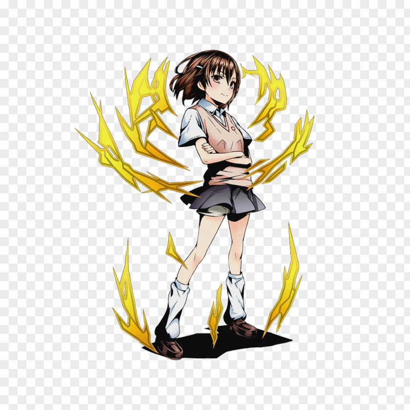 Misaka Mikoto Divine Gate A Certain Magical Index Accelerator Collaboration PNG