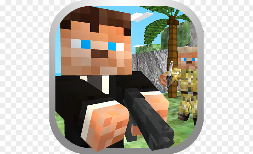 Android Block Gun 3D: Ghost Ops Pixel Survival Shooter & Battle Royale Link Free PNG