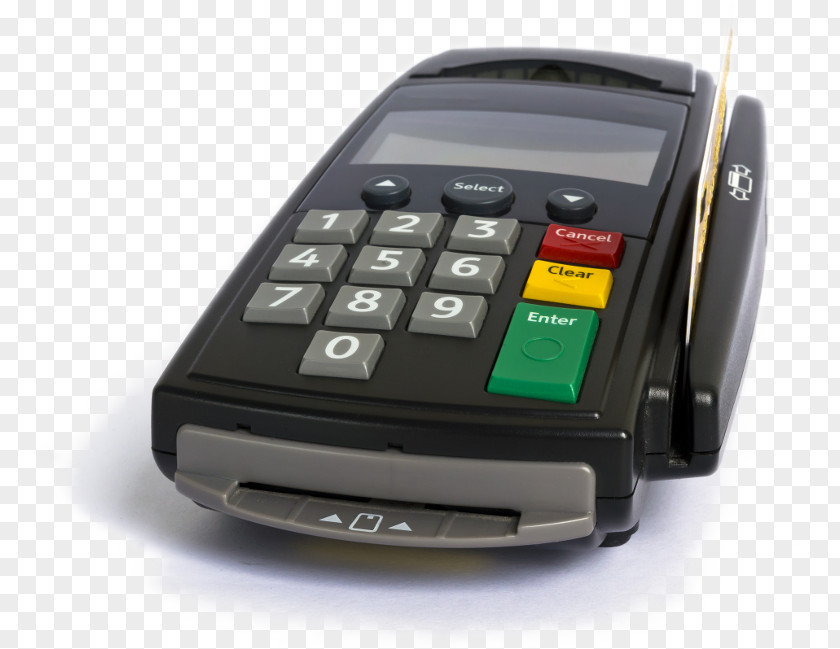 Credit Card Payment Terminal Processor PNG