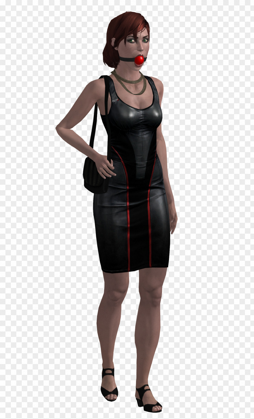 Kinky DeviantArt Digital Art Artist Little Black Dress PNG