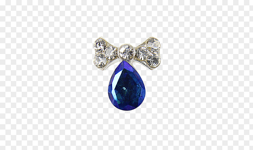 Sapphire Earring Charms & Pendants Silver Body Jewellery PNG