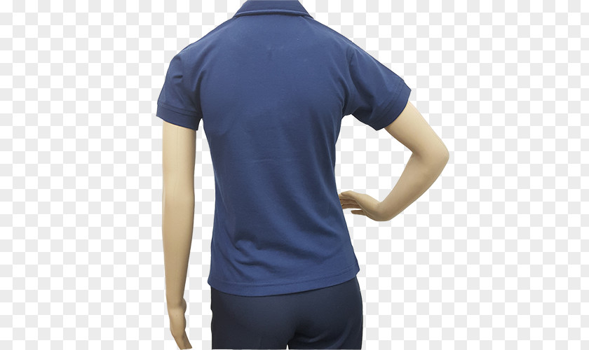 T-shirt Blue Polo Shirt Sleeve Collar PNG