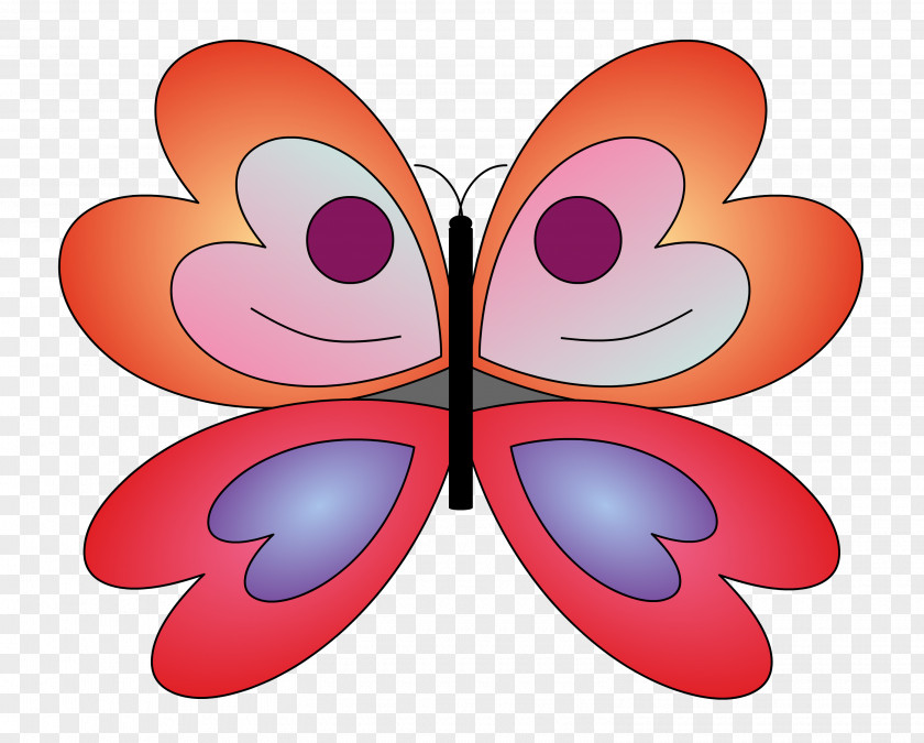 Butterfly Moth Animal Clip Art PNG