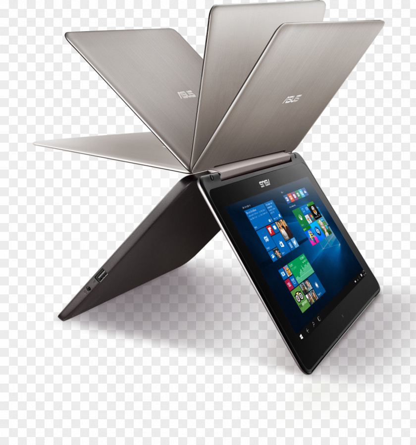 Flip Book Laptop Asus Eee Pad Transformer Notebook-TP(Flip) Series TP200 2-in-1 PC 华硕 PNG