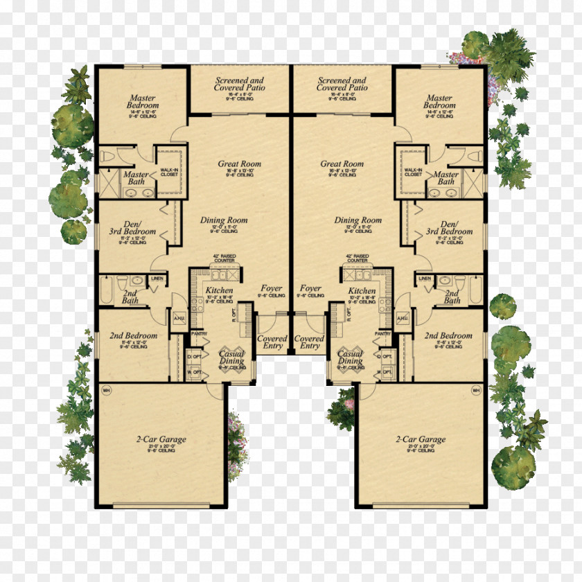 House Architectural Plan Architecture PNG