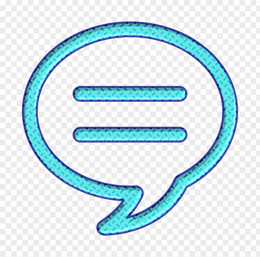 Interface Icon Message In A Speech Bubble Computer And Media 1 PNG