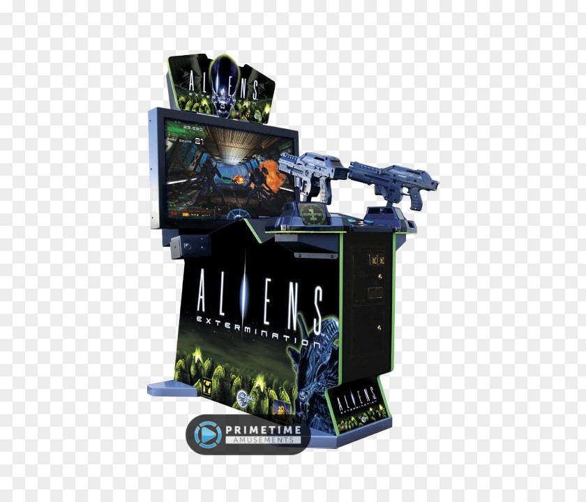 Aliens: Extermination Colonial Marines Golden Age Of Arcade Video Games Far Cry Time Crisis II PNG