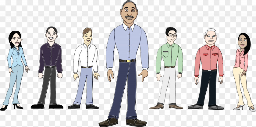 Animation Standing Uniform PNG