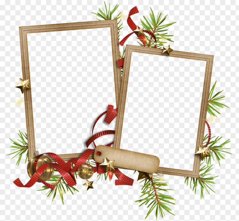 Christmas Ornament Paper Picture Frames Clip Art PNG