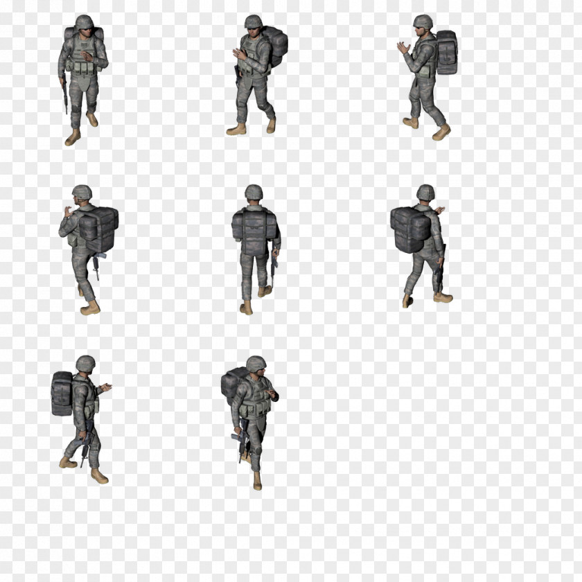 Soldiers Sprite Isometric Graphics In Video Games And Pixel Art Soldier Army PNG