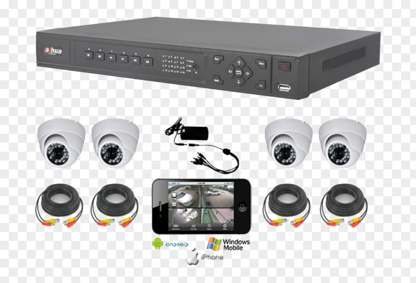 Camera Closed-circuit Television Security Alarms & Systems Digital Video Recorders PNG