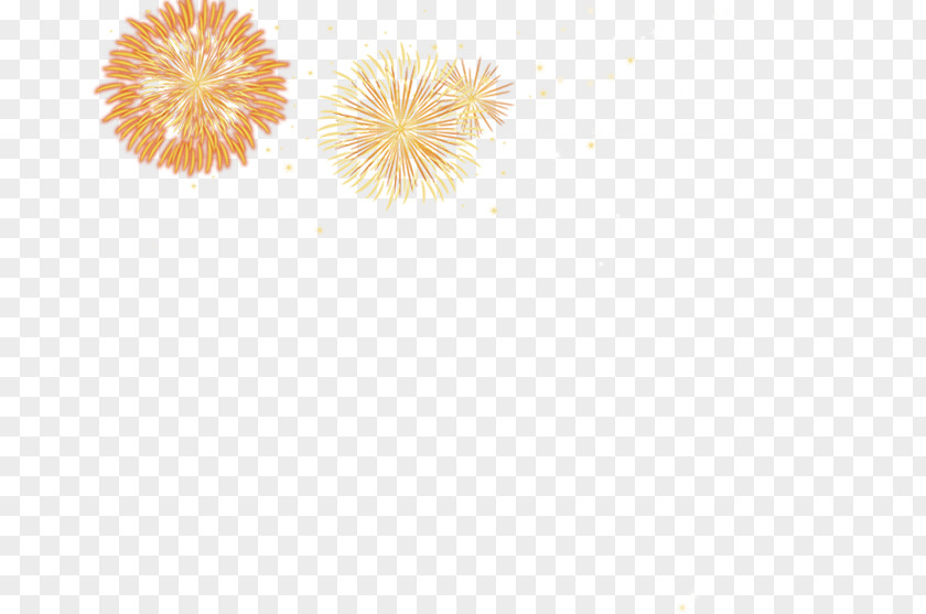 Fireworks Yellow Pattern PNG